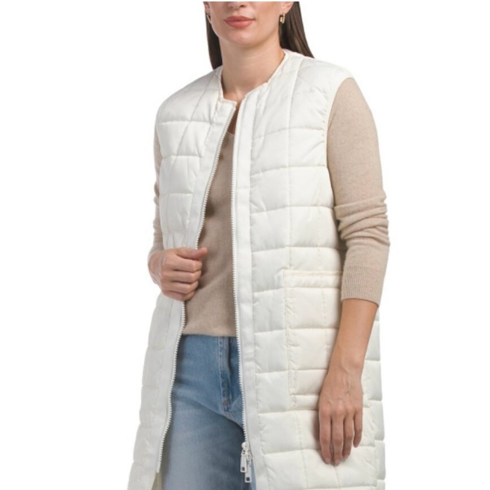 Rebecca Minkoff long white vest